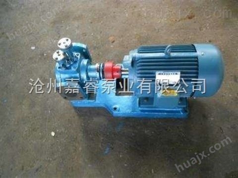 齿轮泵厂销售保温泵RCB10/0.6沥青保温齿轮泵嘉睿品牌